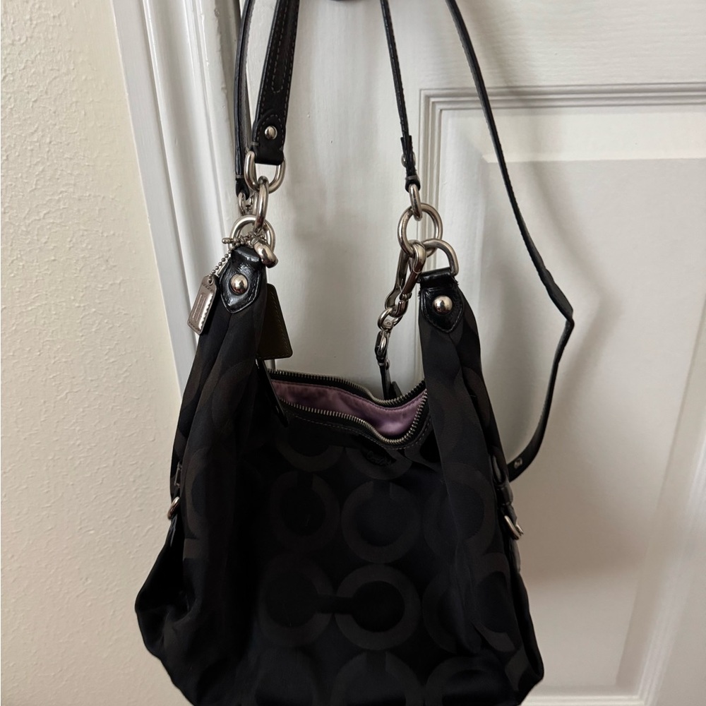 Elegant Black Designer Shoulder Bag